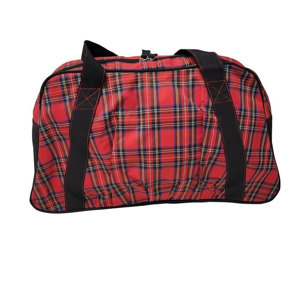 Vintage Disney Winnie the Pooh Plaid Travel Shoulder Bag - Picture 3 of 15